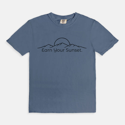 Earn Your Sunset™ – Trail Edition Tee